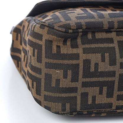 Fendi Zucca Vitello Artic Messenger Bag Tobacco Castagna 11 of 12