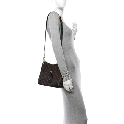 Louis Vuitton Monogram Odeon PM Black 2 of 9