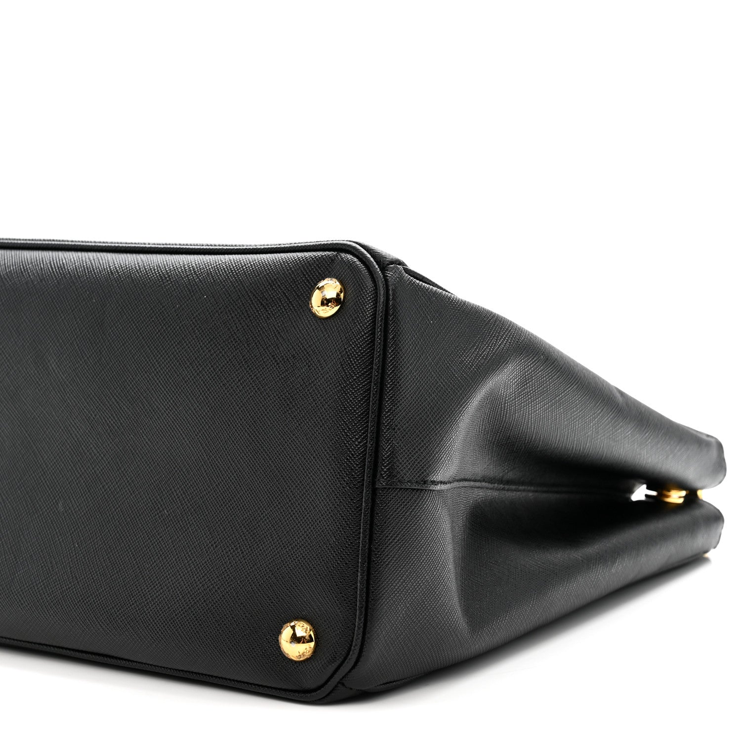 Prada Saffiano Large Galleria Double Zip Tote Black 10 of 14