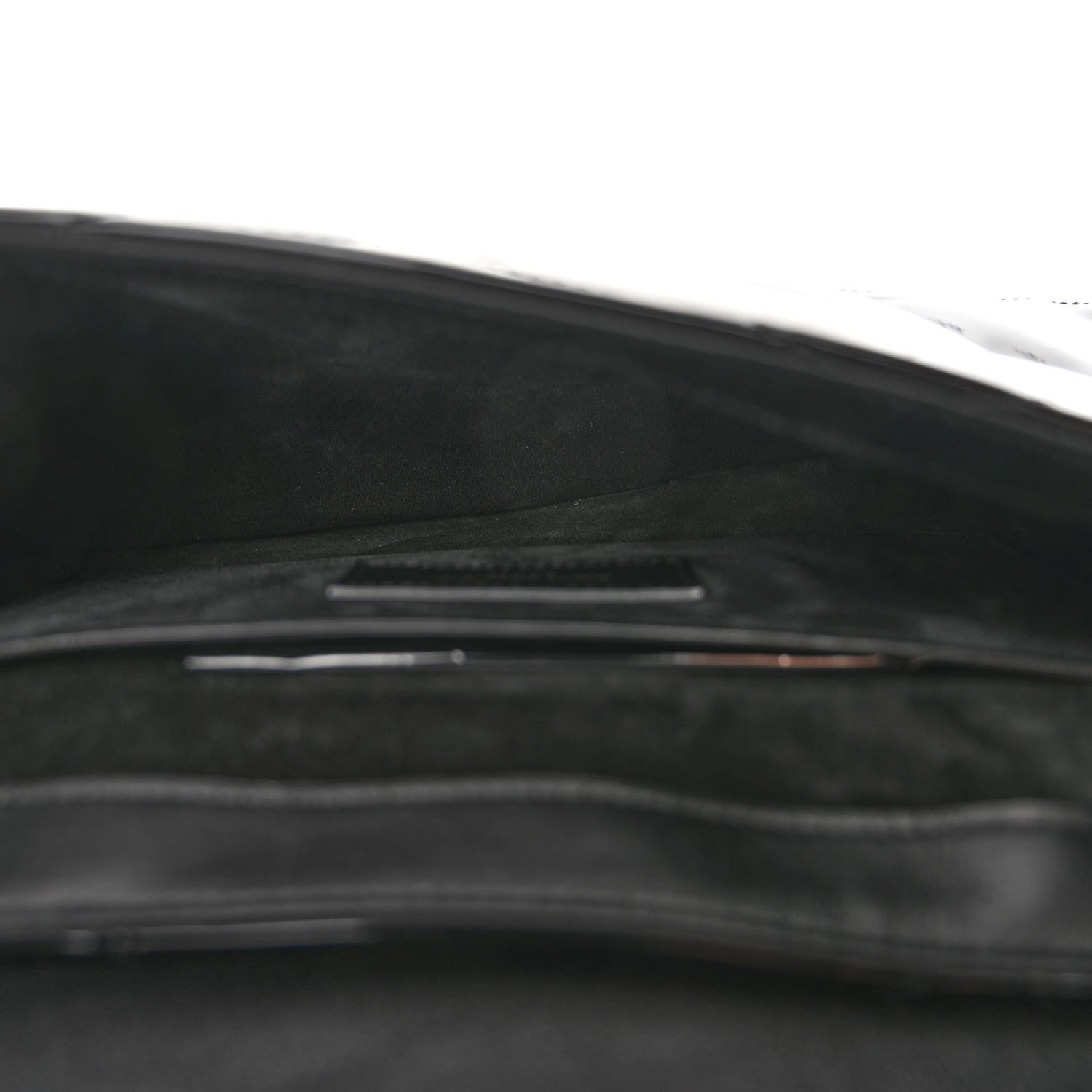 Saint Laurent Patent Quilted Le 57 Diamond Shoulder Bag Black 5 of 8
