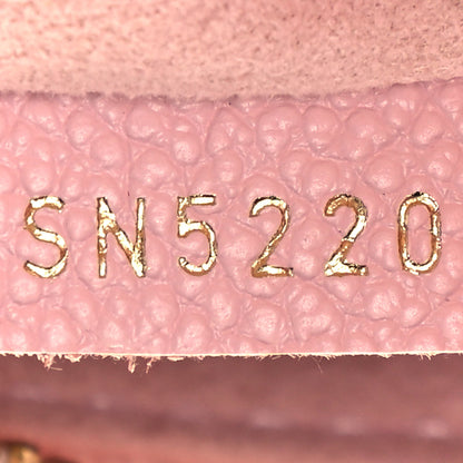Louis Vuitton Empreinte Monogram Giant By The Pool Marshmallow Hobo PM Bouton De Rose 7 of 11