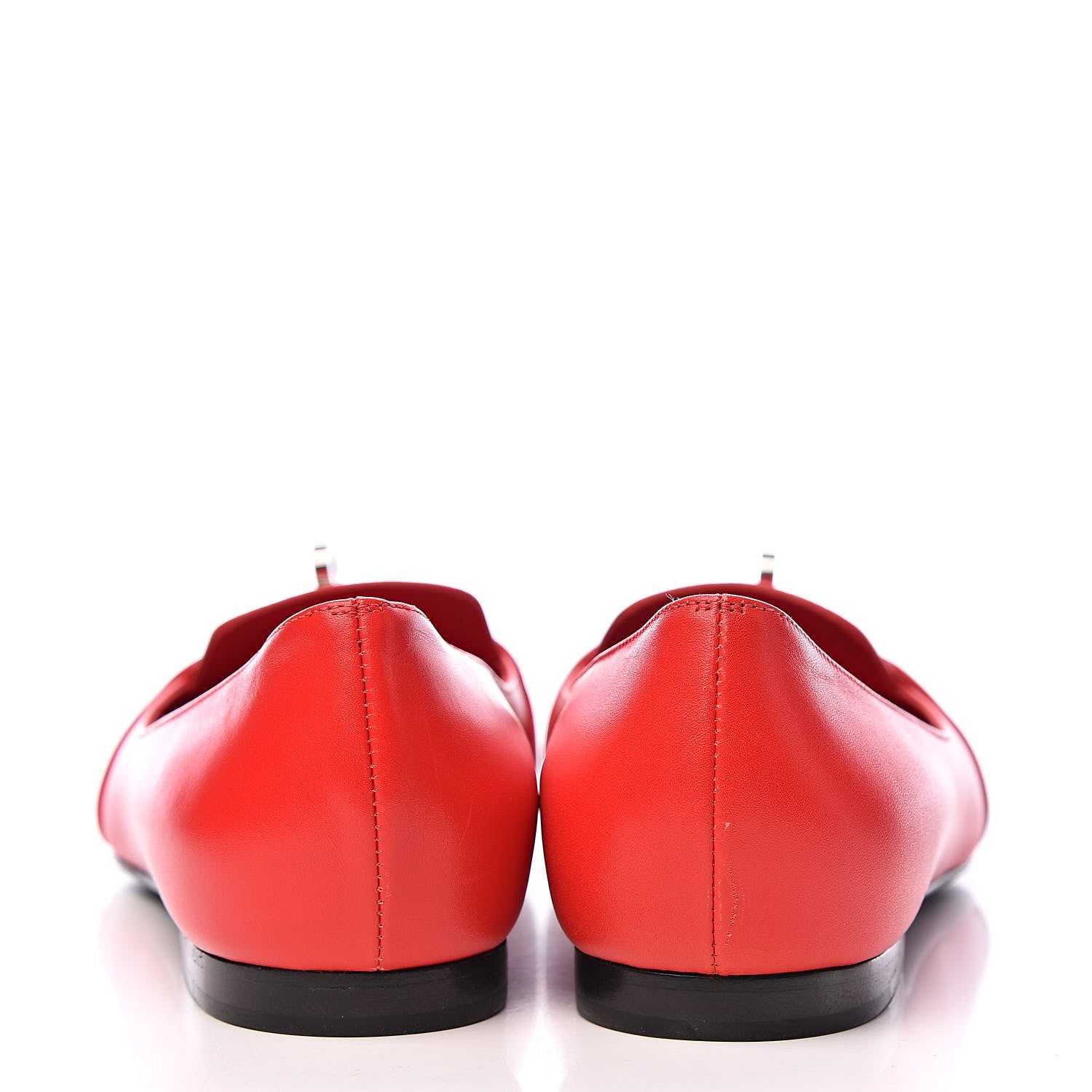 Hermes Calfskin Pegase Ballerina Flats 39 Rouge Piment 15 of 17