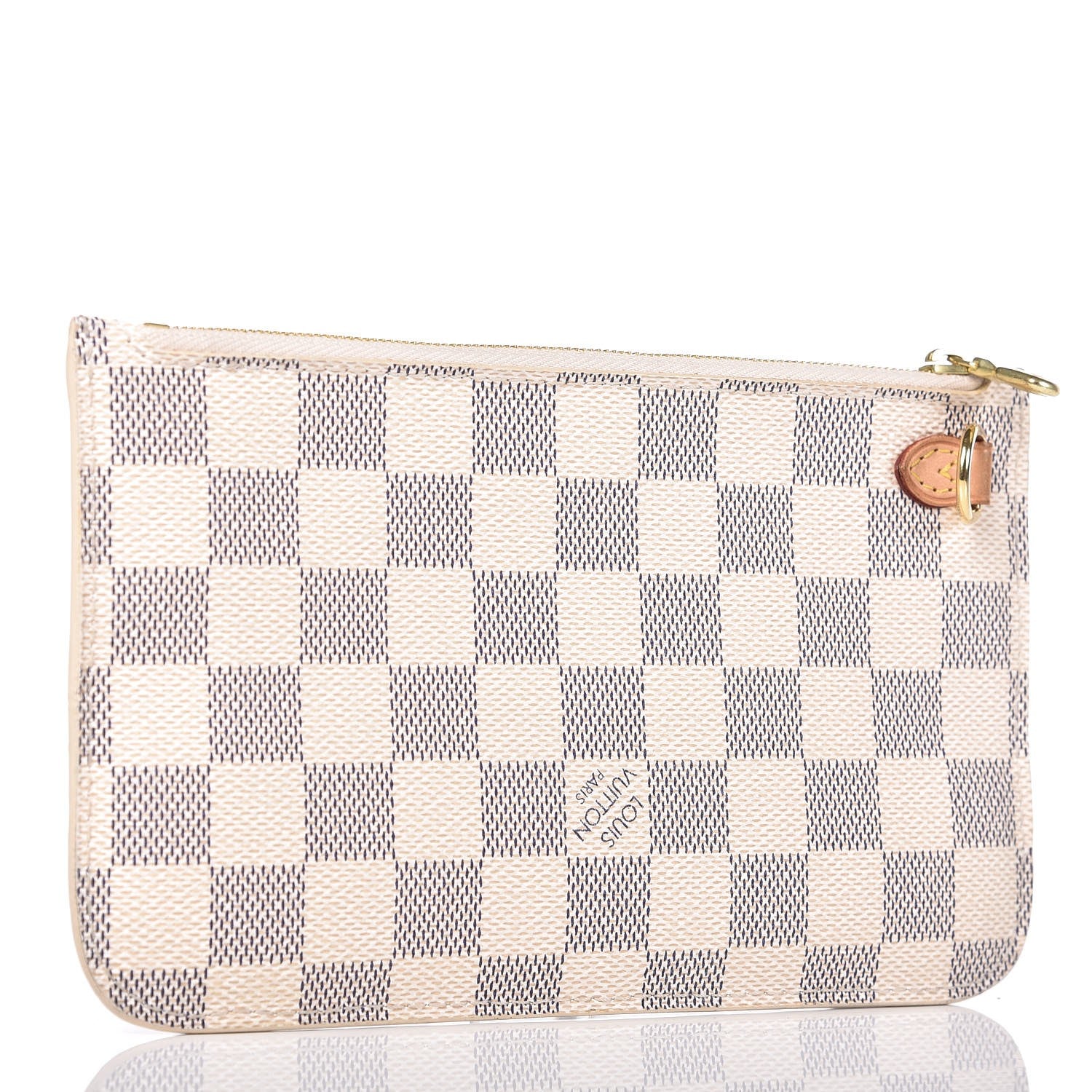 Louis Vuitton Damier Azur Neverfull PM Pochette 3 of 7