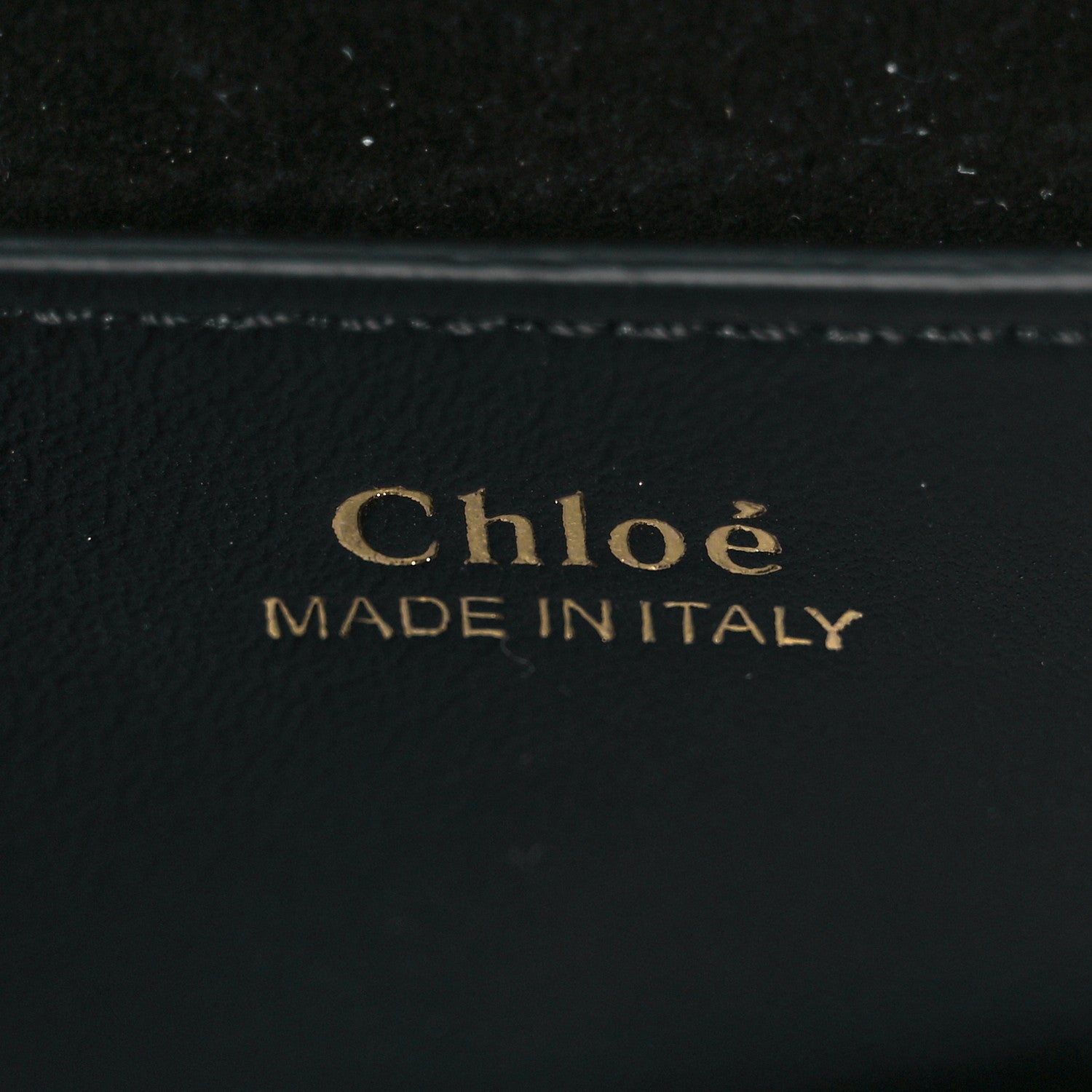 Chloe Small Grain Calfskin Kiss Bag Black 6 of 9