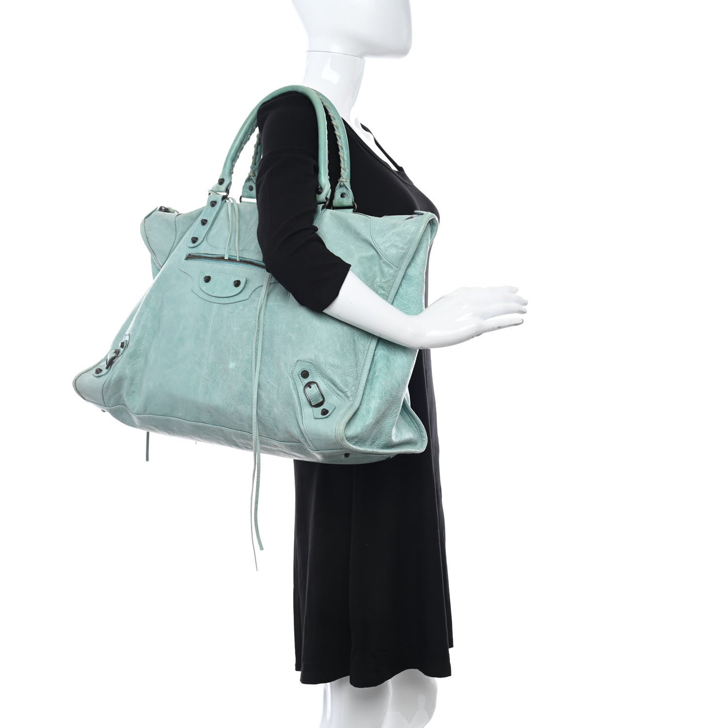 Balenciaga Agneau Classic Hardware Weekender Maldives 2 of 10