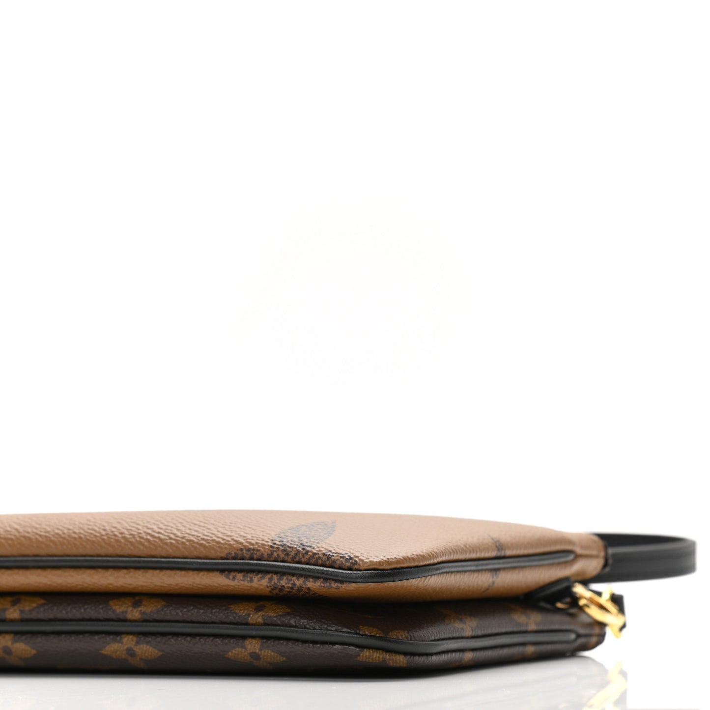 Reverse Monogram Giant Double Zip Pochette