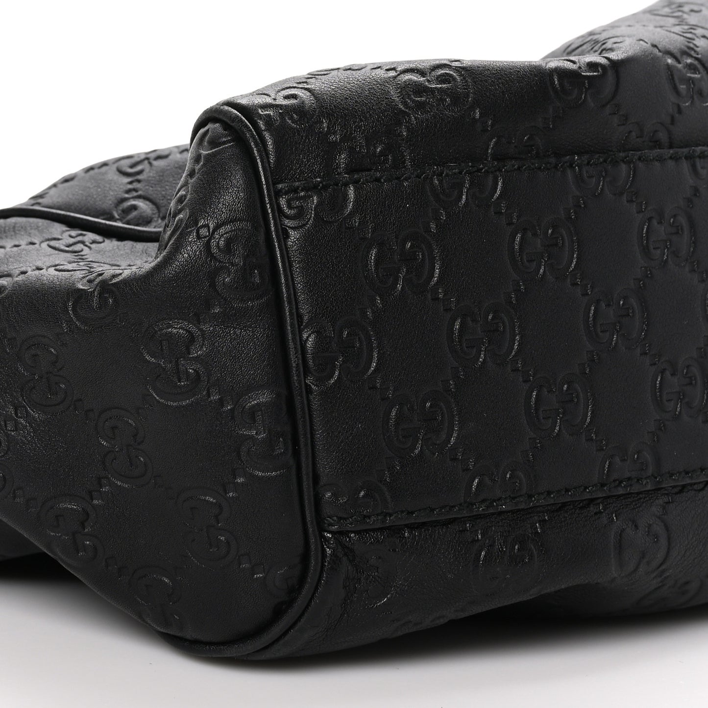 Guccissima Medium Sukey Tote Black