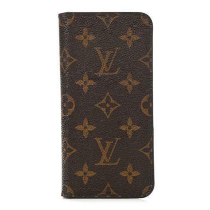 Louis Vuitton Monogram iPhone XR Folio Case 1 of 8