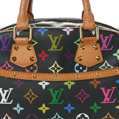 Louis Vuitton Monogram Multicolor Trouville Black 6 of 9