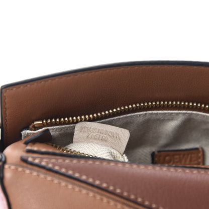 Loewe Calfskin Mini Puzzle Bag Tan 9 of 10