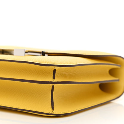 Hermes Epsom Constance 18 Jaune de Naples 11 of 12