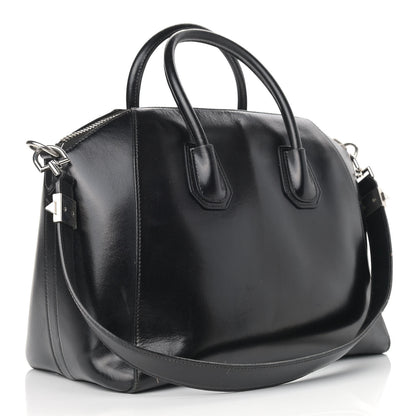 Givenchy Shiny Lord Calfskin Medium Antigona Black 2 of 23