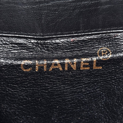 Chanel Lambskin Quilted Drawstring Backpack Black 15 of 19