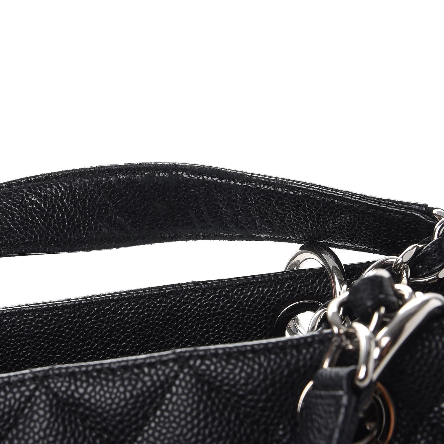 Chanel Caviar Quilted Grand Shopping Tote GST Black 10 of 14