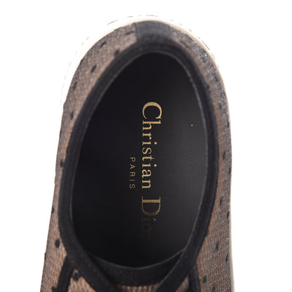 Christian Dior Mesh Plumetis Walk'n Dior Low Top Sneakers 38 Nude 5 of 8