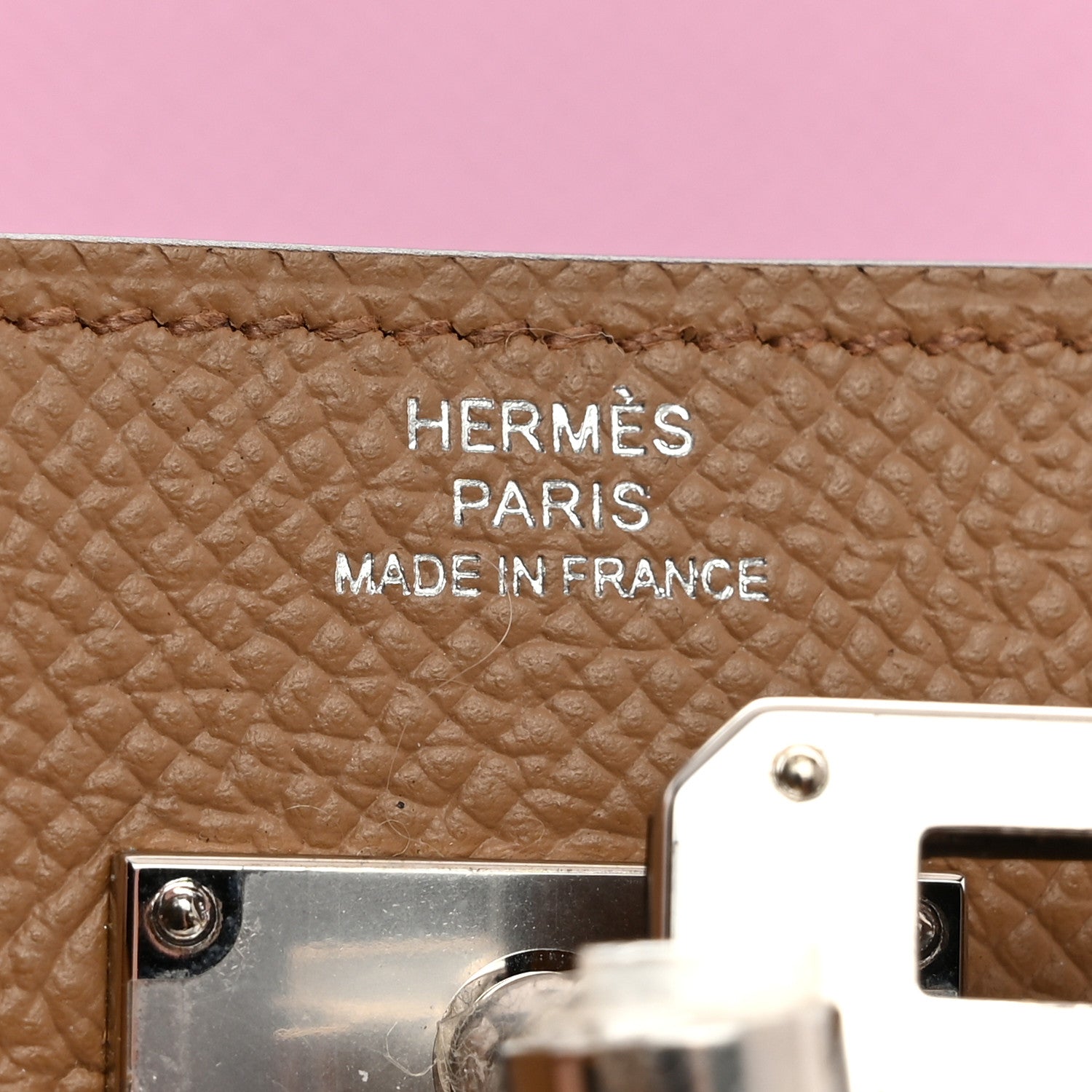 Hermes Epsom Verso Kelly Wallet To Go Chai Mauve Sylvestre 6 of 11
