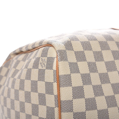 Louis Vuitton Damier Azur Keepall 50 10 of 14