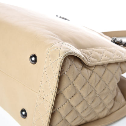Chanel Lambskin Boy Reverso Shopping Tote Beige 12 of 26