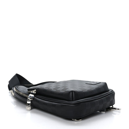 Louis Vuitton Damier Infini Avenue Sling Bag NM Onyx 4 of 10