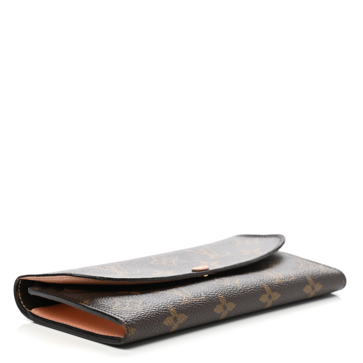 Louis Vuitton Monogram Emilie Wallet Rose Ballerine 4 of 16
