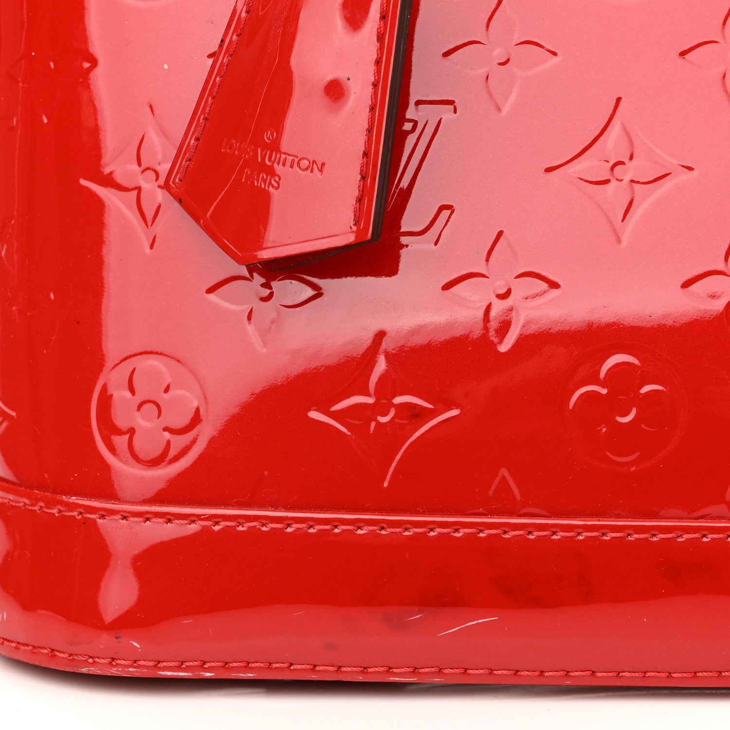 Louis Vuitton Vernis Alma PM Cherry 12 of 13