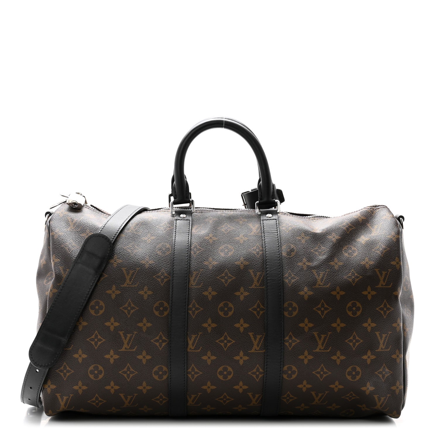 Louis Vuitton Monogram Macassar Keepall Bandouliere 45 1 of 10