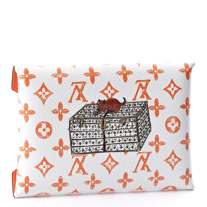 Louis Vuitton Catogram Medium Kirigami Pochette White 2 of 9