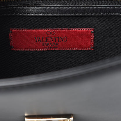 Valentino Garavani Vitello Small Glam Lock Rockstud Flap Black 6 of 13