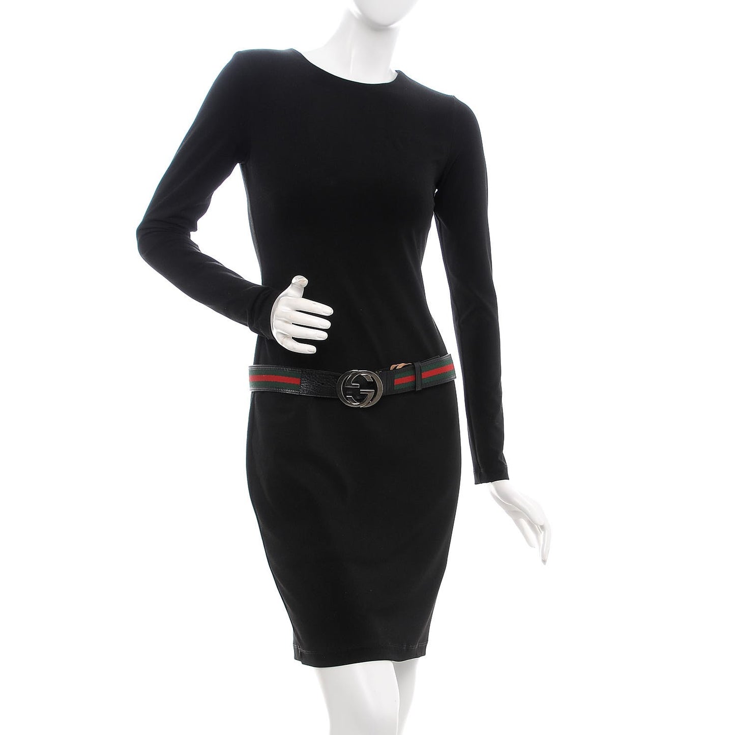 Canvas Web Interlocking G Belt 85 34 Black