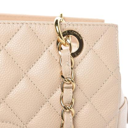 Chanel Caviar Quilted Petit Timeless Tote PTT Beige Clair 11 of 11