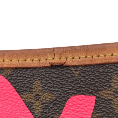 Louis Vuitton Monogram Graffiti Neverfull GM Fuchsia 16 of 17