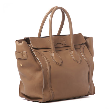 Celine Smooth Calfskin Mini Luggage Dune 2 of 9