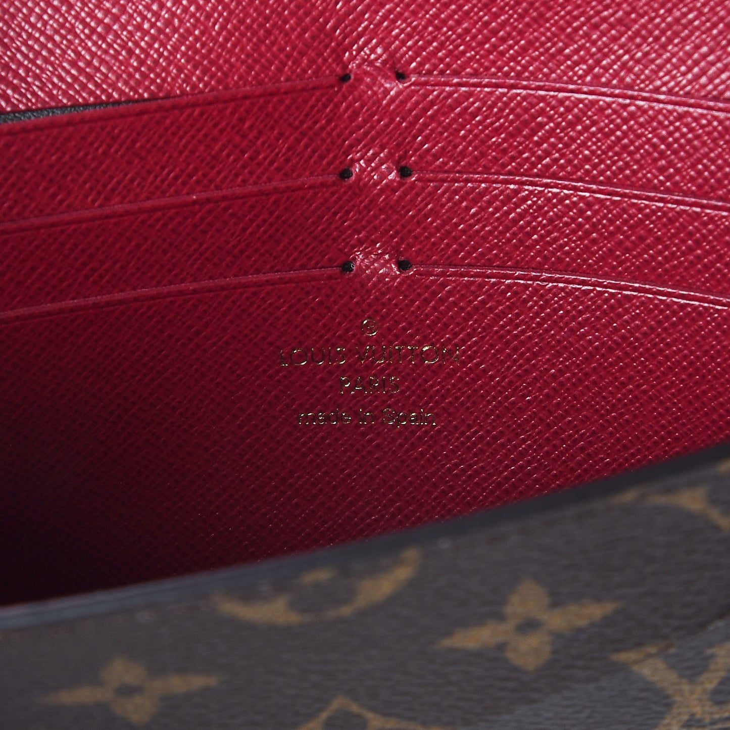 Monogram Jeanne Wallet Fuchsia