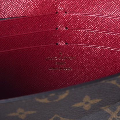 Louis Vuitton Monogram Jeanne Wallet Fuchsia 9 of 9