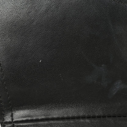 Christian Dior X KAWS Grained Calfskin Saddle Wristlet Black 10 of 10