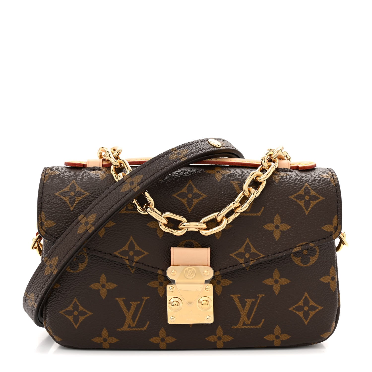 Louis Vuitton Monogram Pochette Metis East West 1 of 9