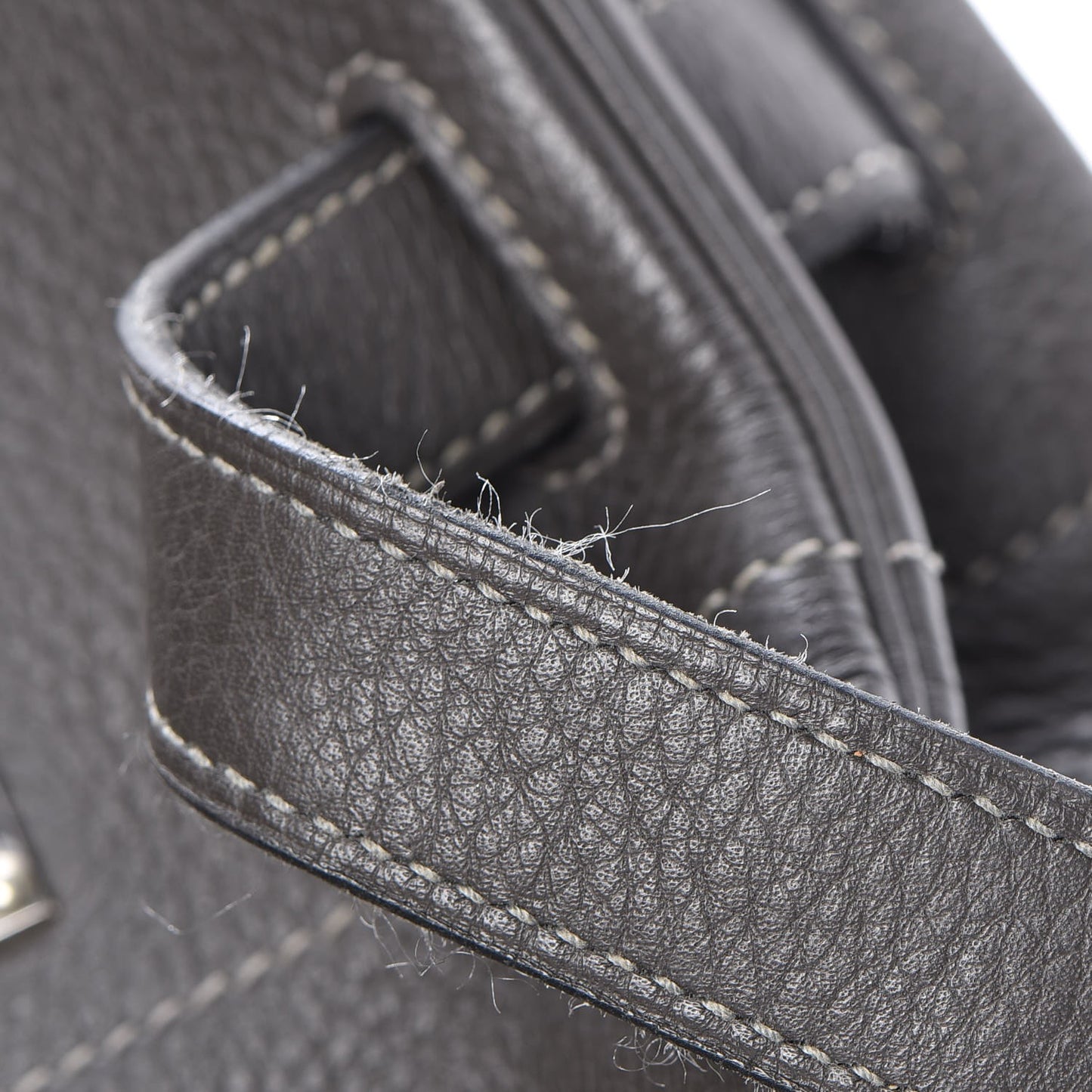 Taurillon Clemence JPG Birkin 42 Graphite