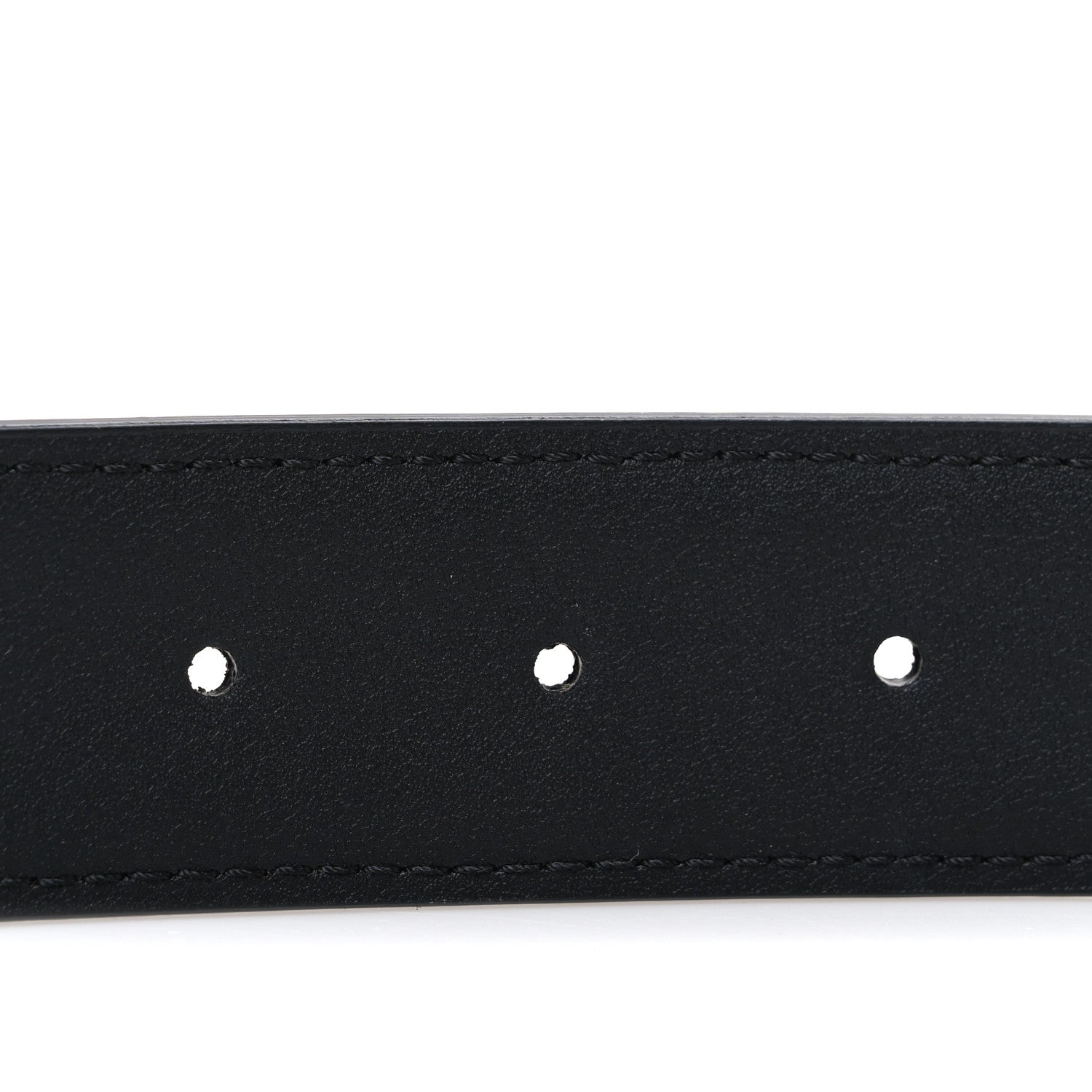 Fendi X MARC JACOBS Canvas Vitello King FF Belt 70 28 Black White 4 of 6