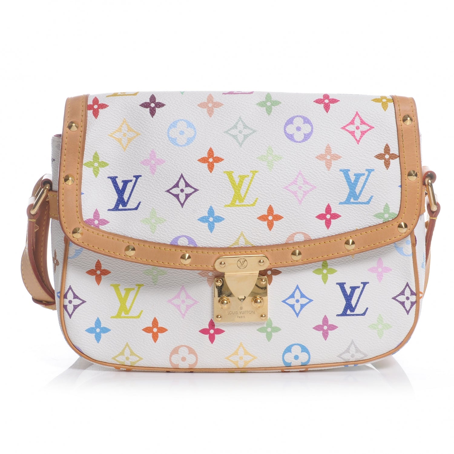 Louis Vuitton Monogram Multicolor Sologne White 1 of 8