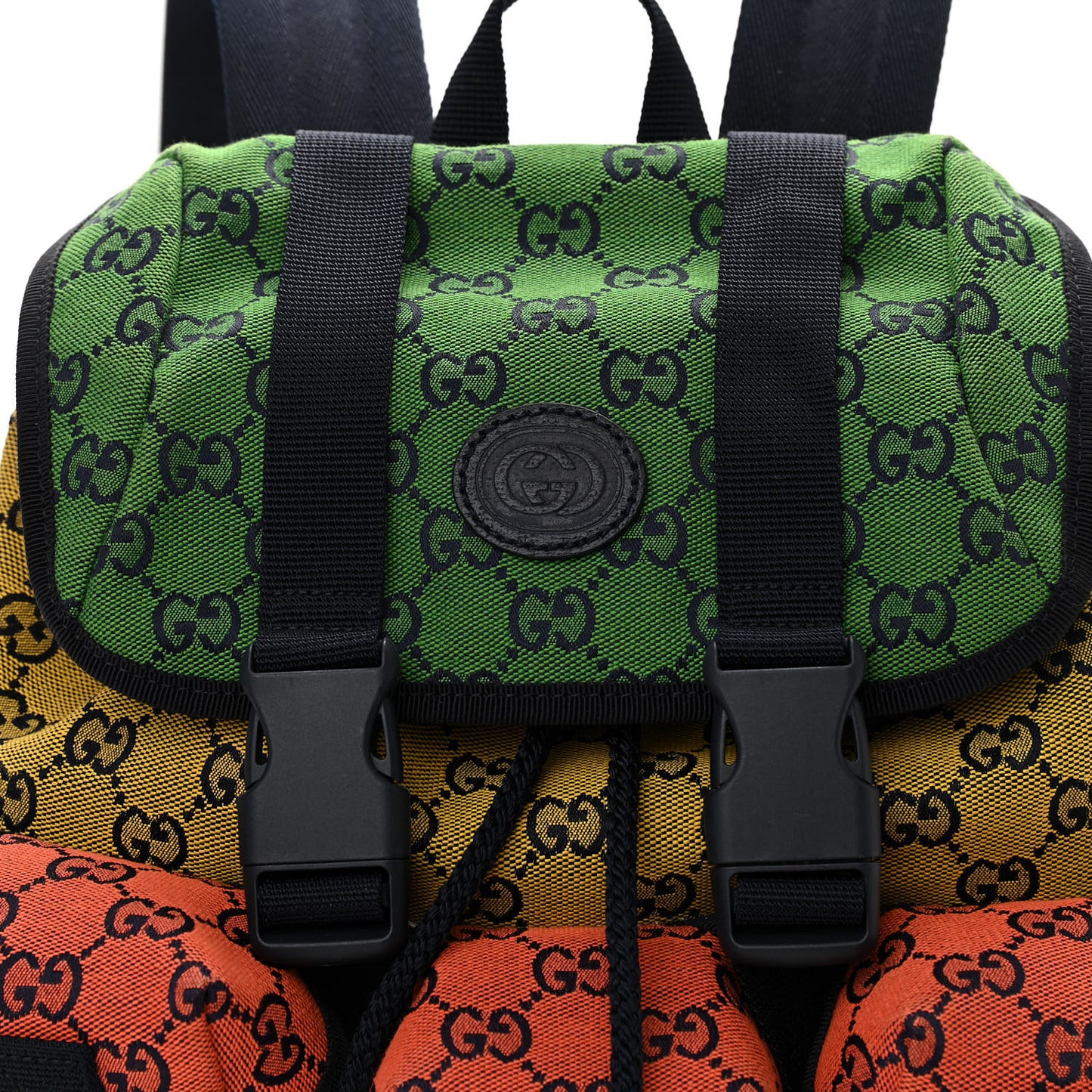 Monogram Multicolor Retro Interlocking G Utility Pocket Backpack Multicolor