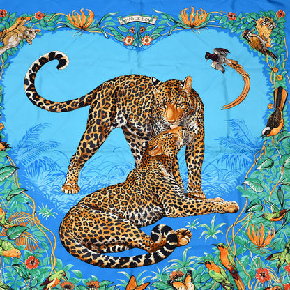 Hermes Silk Jungle Love Scarf 90 3 of 8