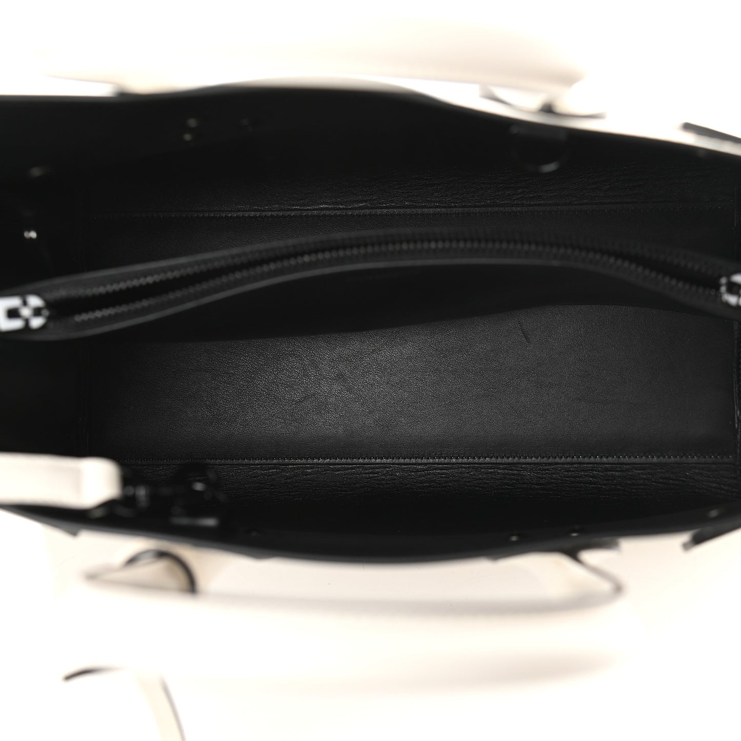 Calfskin Small Sac De Jour Dove White
