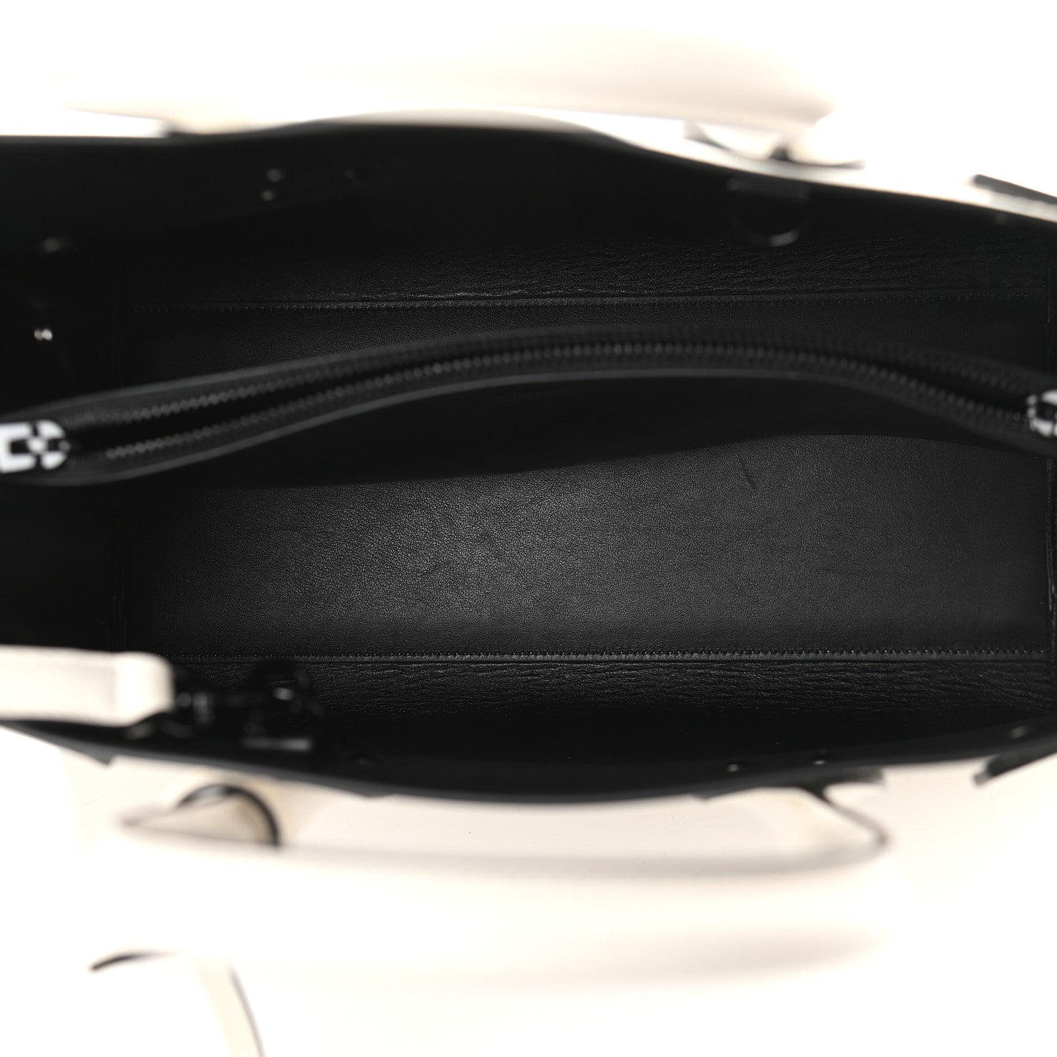 Saint Laurent Calfskin Small Sac De Jour Dove White 5 of 8