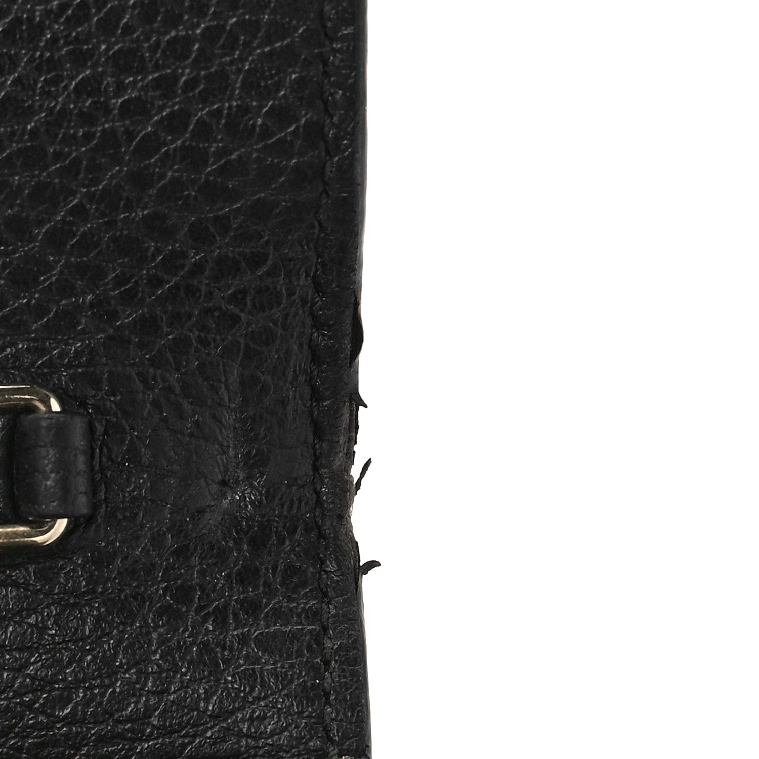 Gucci Dollar Calfskin Medium Betty Chain Wallet Black 11 of 13