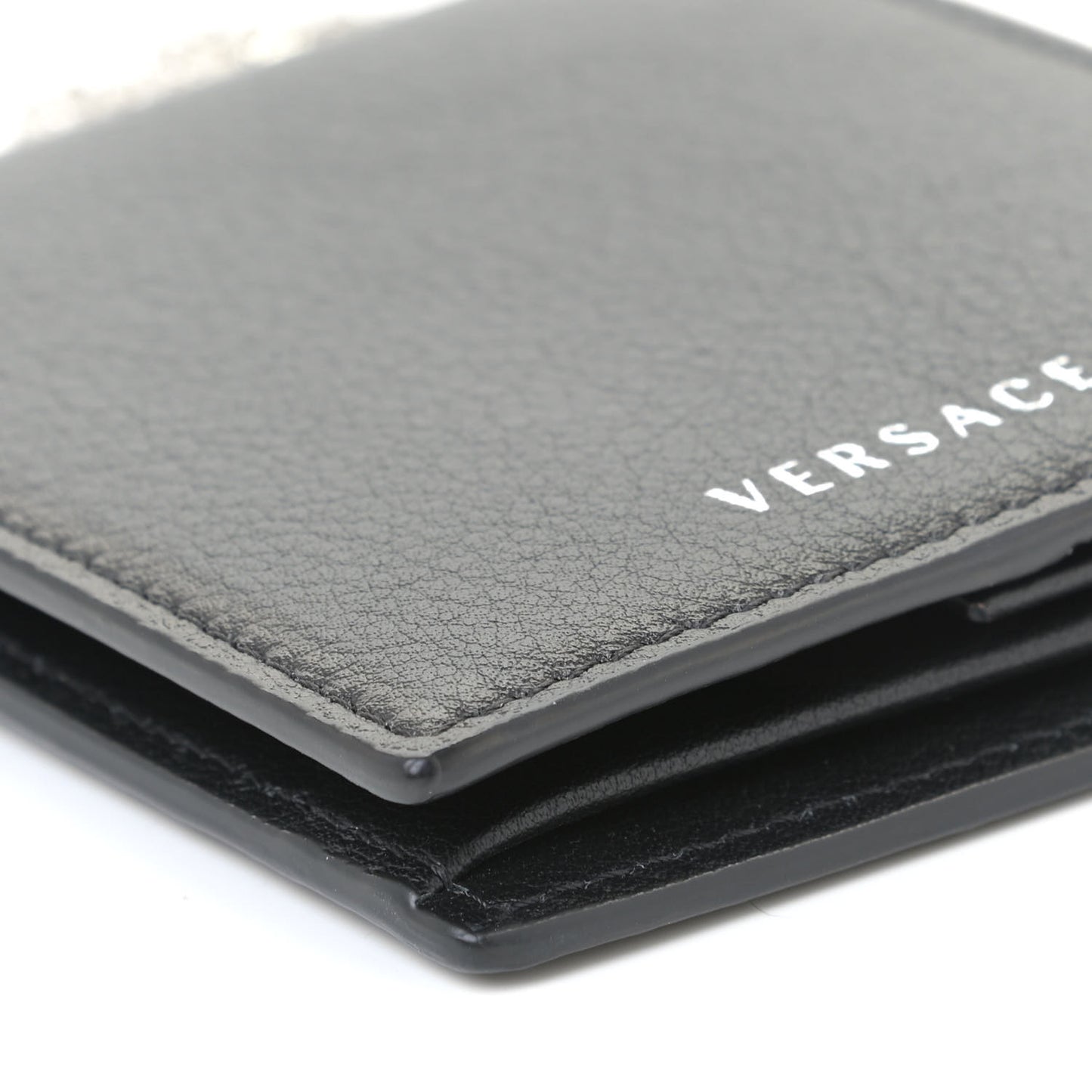 Vitello Bi-Fold Wallet Black