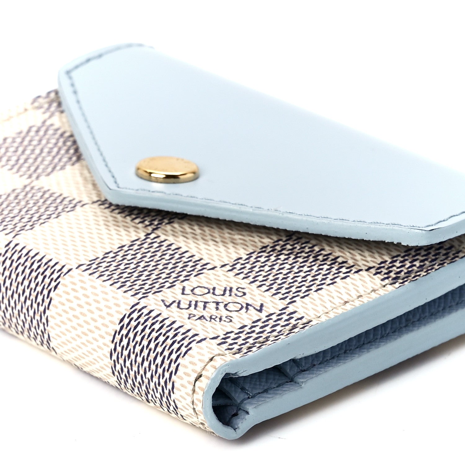 Louis Vuitton Damier Azur Zoe Wallet Olympe 12 of 13