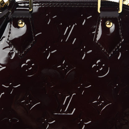 Louis Vuitton Vernis Alma BB Amarante 13 of 13