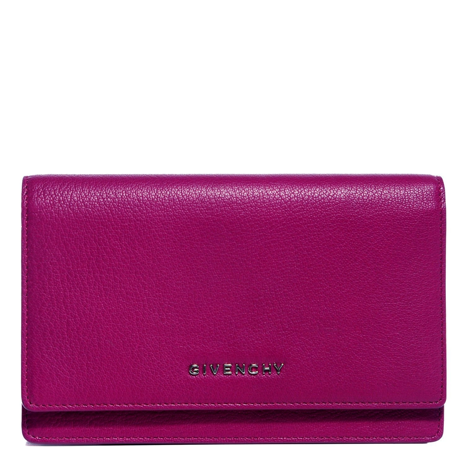 Givenchy Sugar Goatskin Pandora Chain Wallet Orchid Purple 1 of 7