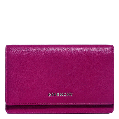 Givenchy Sugar Goatskin Pandora Chain Wallet Orchid Purple 1 of 7