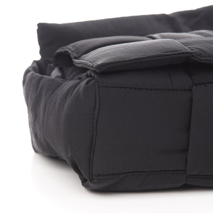 Bottega Veneta Nylon Intrecciato Padded Tech Cassette Bag Black 8 of 11